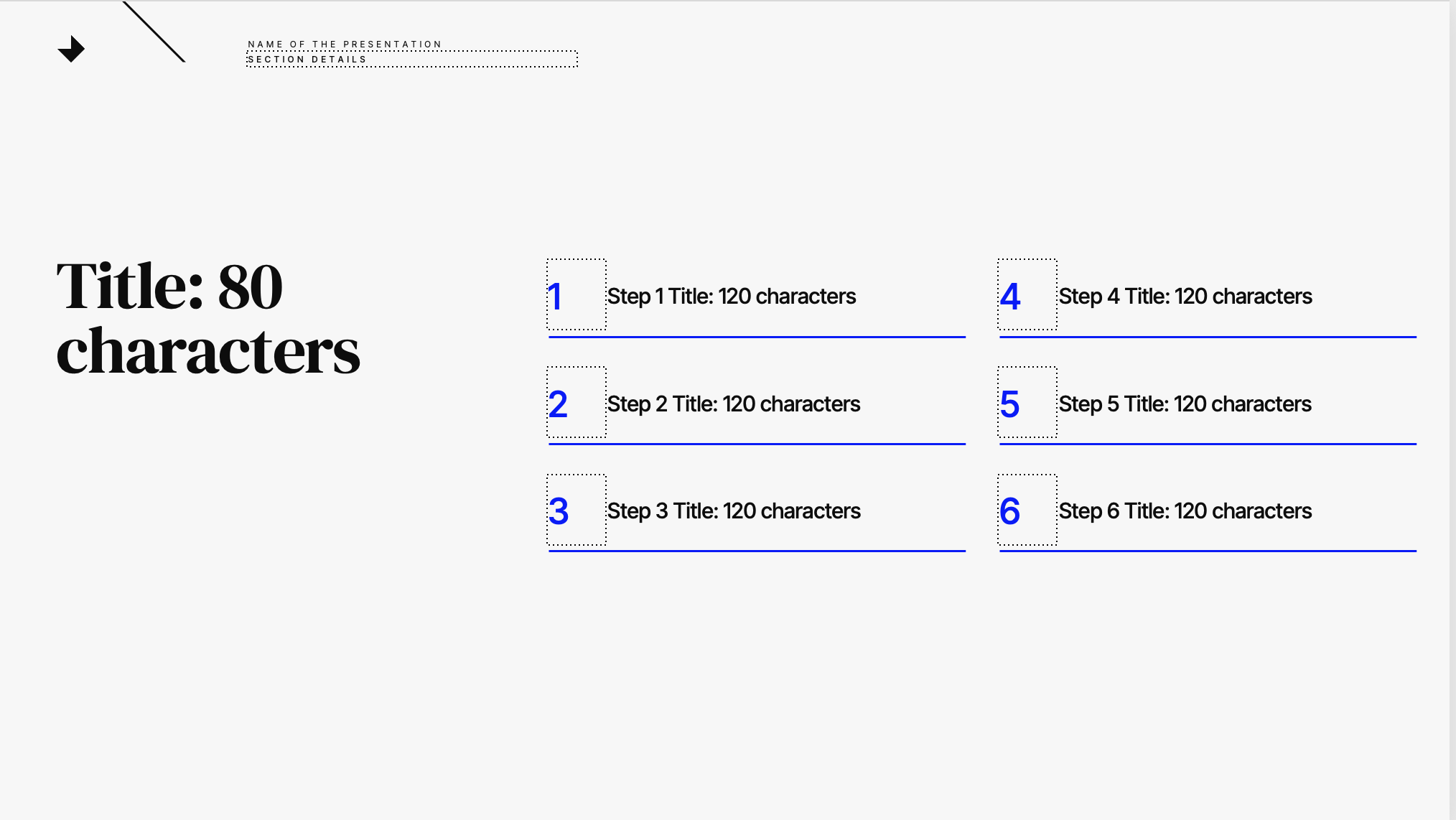 Example PowerPoint template